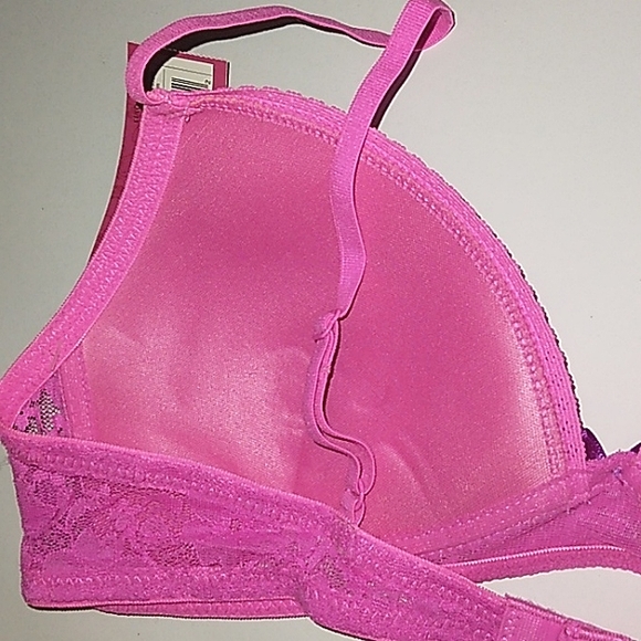 NWT Xhilaration Girls Basics Pink Azalia Teen Molded Bra/Training Bra~Size 34 - Picture 6 of 10